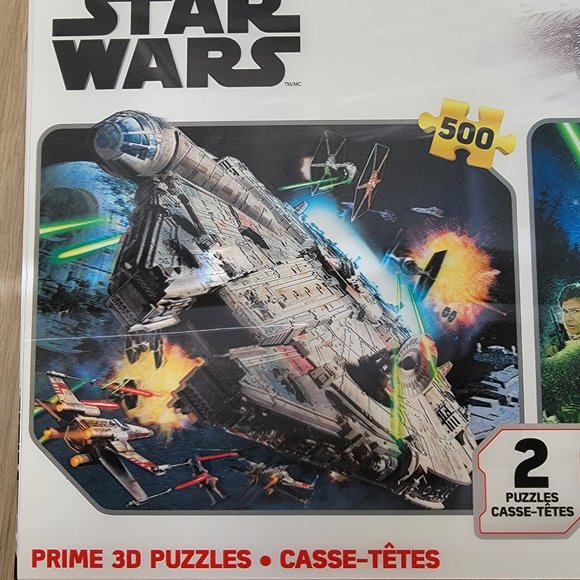 Star Wars Collector Lenticular Puzzles – Dual Pack, brand new in box - Picture 4 of 7